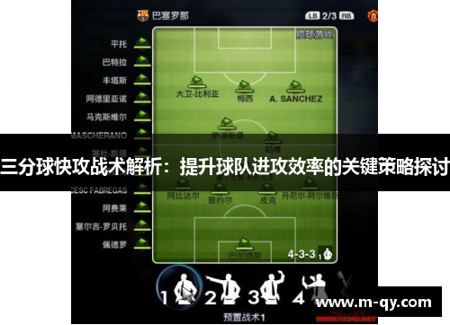 三分球快攻战术解析：提升球队进攻效率的关键策略探讨