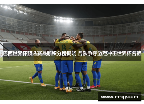 巴西世界杯预选赛最新积分榜揭晓 各队争夺激烈冲击世界杯名额